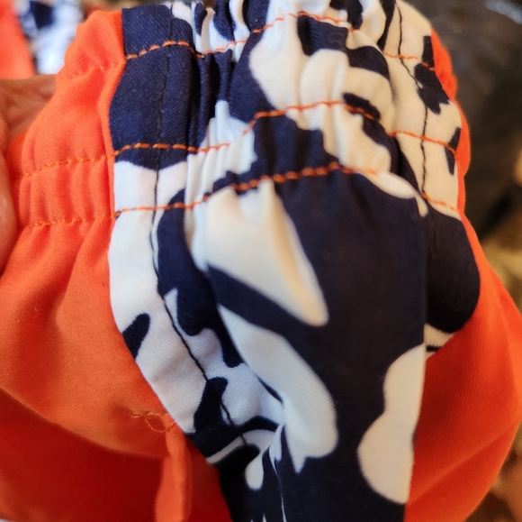 Men's Orange Shorts - Picture 7 of 9